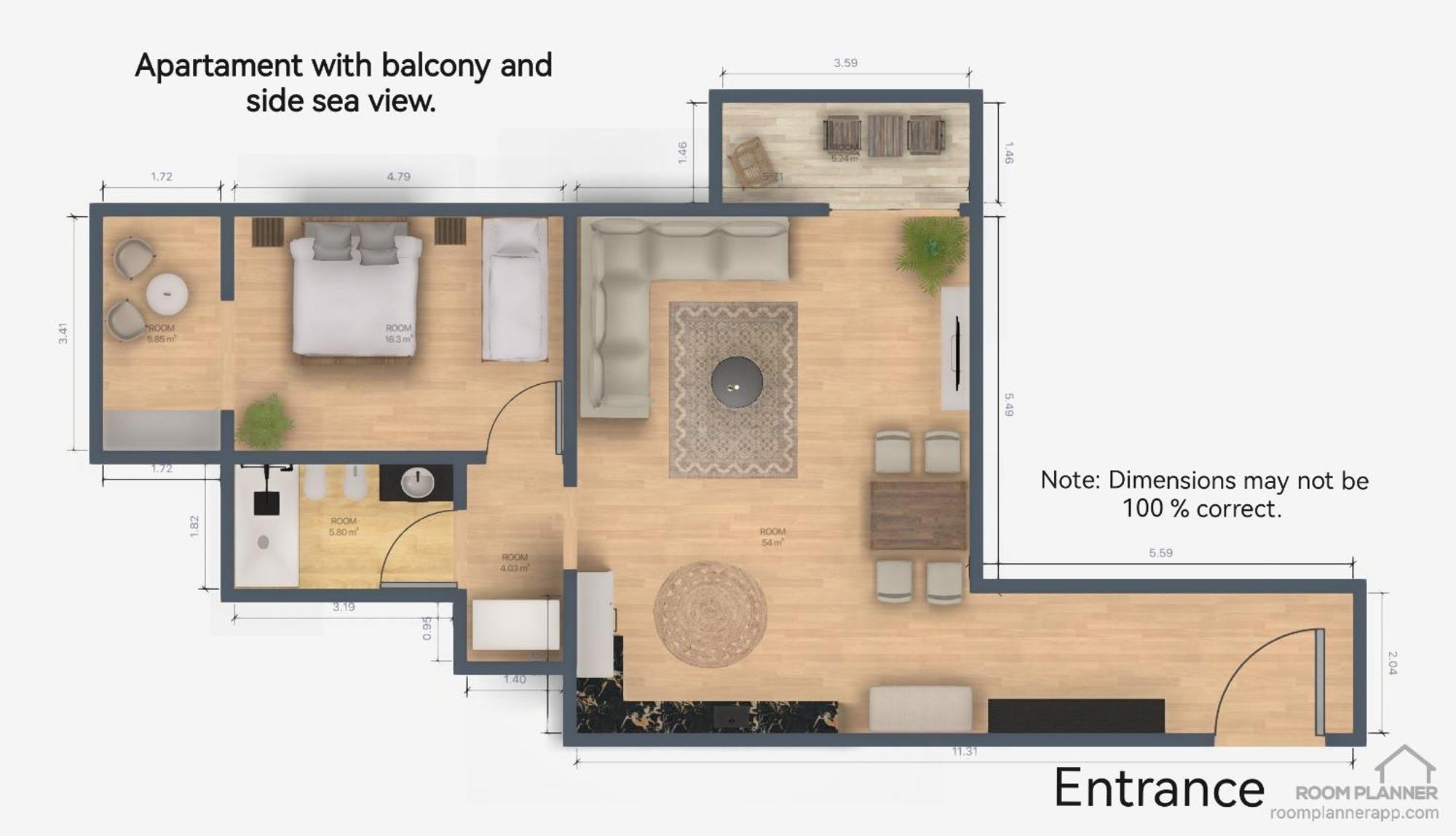 Lungomare Luxury Sea View Apartaments Вльора Екстер'єр фото